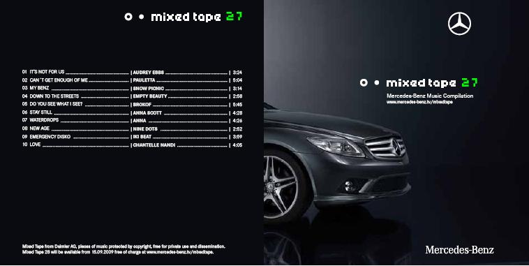 Mercedes Benz Mixed Tape 28 Cover